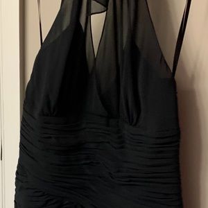 Ralph Lauren black halter dress